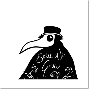 Still We Grow - Plague Doctor Positivity Posters and Art
